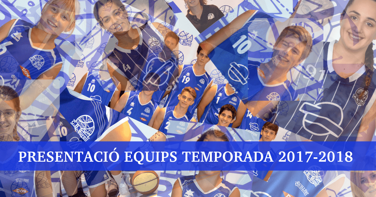 presentació equips cb morell